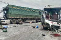 Tai nạn liên hoàn trên Quốc lộ 1, một người chết, nhiều người bị thương