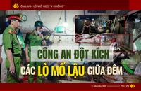 Ớn lạnh lò mổ heo '4 không' - Bài 1: Công an đột kích các lò mổ heo lậu giữa đêm