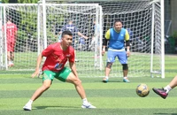 Hình ảnh Nguyễn Nhớ và danh hiệu Fair Play 2020 tái hiện