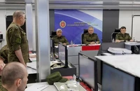 Bộ trưởng Quốc phòng Nga thị sát sở chỉ huy chiến dịch Ukraine