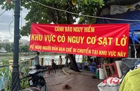 Sạt lở kênh Thanh Đa mỗi ngày gần 2 cm: Lo!
