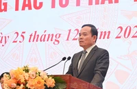 Phó Thủ tướng Trần Lưu Quang lưu ý 6 nhiệm vụ ngành tư pháp