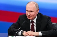 Ông Putin bàn về Ukraine sau khi thắng bầu cử tổng thống