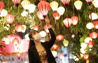 TP.HCM lung linh đèn hoa mừng Phật đản