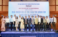 Toàn cảnh hội thảo ‘Giải pháp xử lý tài sản thi hành án trong các vụ án kinh tế’
