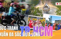 'TP.HCM - Sắc màu mới': Bức tranh xuân đa sắc giữa lòng đô thị