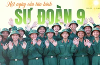 Một ngày của tân binh Sư đoàn 9