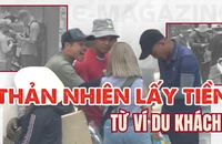 Điều tra: Vạch trần chiêu trò 'làm tiền' của nhóm đánh giày - Kỳ 3: Chớp mắt khách đã mất tiền
