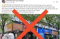 Đường sách TP.HCM cảnh báo tài khoản giả mạo, thông tin sai sự thật