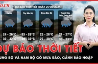 Dự báo thời tiết 21-5: Trung Bộ và Nam Bộ có mưa rào và giông rải rác, cảnh báo có ngập úng