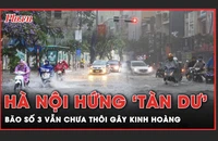 Cảnh báo Hà Nội hứng 'tàn dư' của bão số 3, mưa lớn và ngập lụt nghiêm trọng