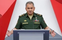 Bộ trưởng Quốc phòng Nga Sergei Shoigu. Ảnh: REUTERS