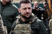 Tổng thống Ukraine - ông Volodymyr Zelensky. Ảnh: AFP