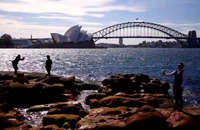 Cầu cảng Sydney và Nhà hát Opera Sydney ở Úc vào ngày 13-12-2018. Ảnh: REUTERS