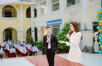 Hoa hậu Thuỳ Tiên trong vai trò diễn giả truyền cảm hứng