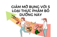 Giảm mỡ bụng với 5 loại thực phẩm bổ dưỡng này 