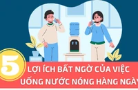 5 lợi ích bất ngờ của việc uống nước nóng hàng ngày