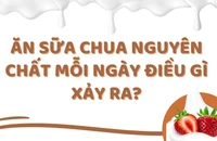 Ăn sữa chua nguyên chất mỗi ngày, điều gì xảy ra cho cơ thể?
