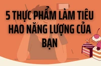 5 thực phẩm làm tiêu hao năng lượng của bạn