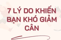 7 lý do khiến bạn khó giảm cân