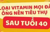6 loại vitamin mọi đàn ông nên tiêu thụ sau tuổi 40