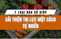 7 loại rau củ giúp cải thiện thị lực một cách tự nhiên