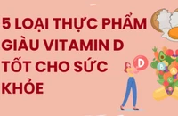 5 loại thực phẩm giàu vitamin D tốt cho sức khỏe