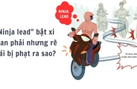 'Ninja lead' bật xi nhan phải nhưng rẽ trái bị phạt ra sao?