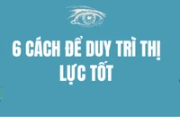 6 cách để duy trì thị lực tốt