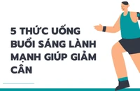 5 thức uống buổi sáng lành mạnh giúp giảm cân