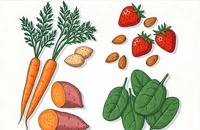 Chế độ ăn uống cân bằng giúp cho đôi mắt khỏe mạnh