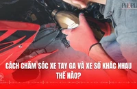 Cách chăm sóc xe tay ga và xe số khác nhau thế nào?