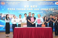 Chi cục Hải quan khu vực VIII ký kết Thỏa thuận phối hợp công tác với Tập đoàn Công nghiệp Than - Khoáng sản Việt Nam