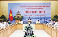 Thủ tướng phát biểu chỉ đạo tại hội nghị.