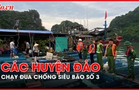 Các huyện đảo ở Quảng Ninh, Hải Phòng chạy đua chống siêu bão số 3