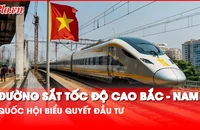Quốc hội thông qua đầu tư đường sắt tốc độ cao Bắc – Nam với cơ chế đặc biệt