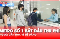 Video: Ngày đầu thu phí tuyến Metro số 1 Bến Thành – Suối Tiên