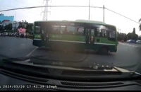 Đình chỉ ngay tài xế xe buýt lách luật để vượt đèn đỏ