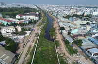 Cận cảnh 5 đoạn đường dọc kênh Tham Lương - Bến Cát thông xe ngày 28-4
