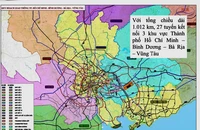 Hình hài 27 tuyến đường sắt đô thị kết nối của TP.HCM 