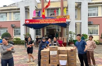 SAWACO ủng hộ 2000 thùng nước suối cho đồng bào Khánh Hòa bị ảnh hưởng do bão lũ