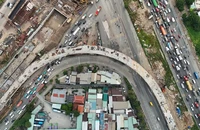 Cầu vượt ở nút giao An Phú lộ diện, về đích đúng 31-12