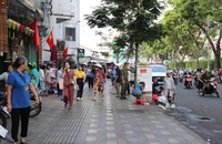 Hình ảnh khác lạ của vỉa hè, lòng đường trung tâm TP.HCM 