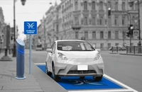 Xe điện sạc không dây 20 phút di chuyển được hơn 800km 