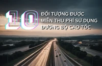 10 đối tượng được miễn thu phí sử dụng đường bộ cao tốc