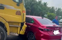 2 vụ tai nạn trên cao tốc TP.HCM - Trung Lương