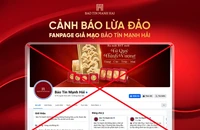 Cảnh báo Fanpage giả mạo thương hiệu Bảo tín Mạnh Hải