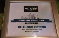 LOTTE Mart - nơi làm việc tốt nhất Việt Nam