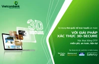 Vietcombank tăng cường bảo mật cho thanh toán trực tuyến