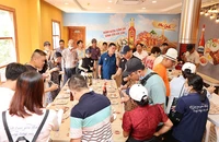 Cận cảnh không gian một trong những nhà thùng nước mắm lớn nhất Phú Quốc